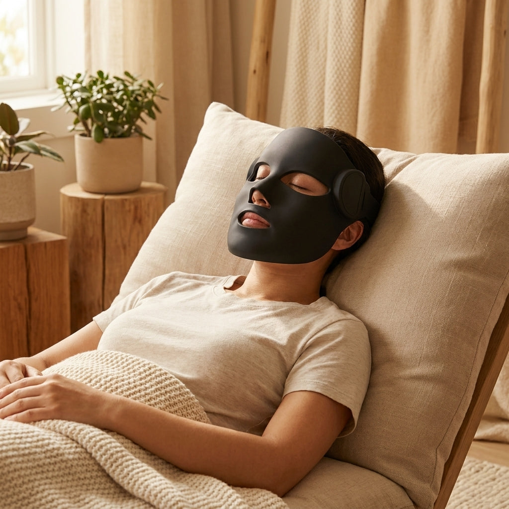 REVYVE Laser Mask i användning